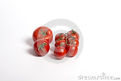 Tomato compositions Stock Photo