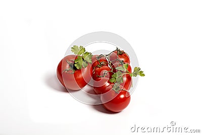 Tomato compositions Stock Photo