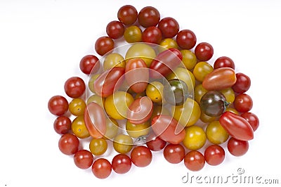 Tomato Heart Stock Photo