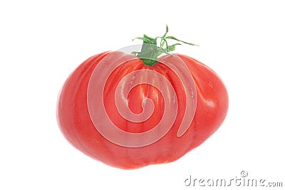 Tomato . Heart shape. Stock Photo