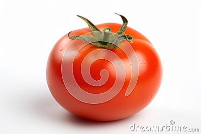 Tomato isolate on white background Stock Photo