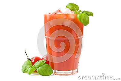 Tomato juice Stock Photo