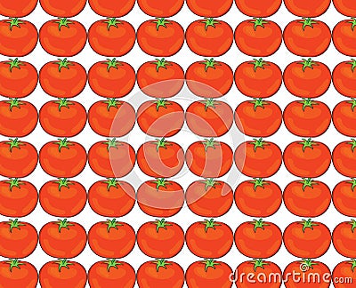 Tomato pattern illustration Cartoon Illustration