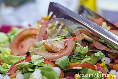 Tomato salad Stock Photo