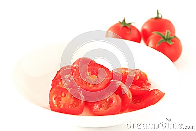 Tomato salt Stock Photo