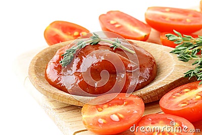 Tomato sauce, ketchup Stock Photo