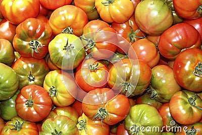 Tomatoes in market raff tomato vegetable Stock Photo