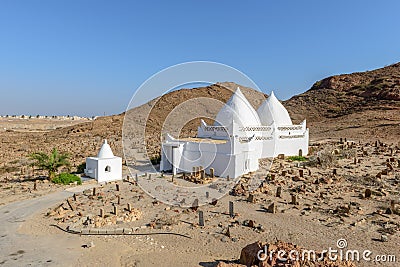 Tomb of Bin Ali in Mirbat, Dhofar region (Oman) Stock Photo