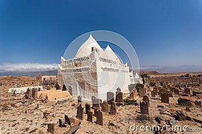 Tomb of Bin Ali, Salalah, Mirbat, Oman Stock Photo