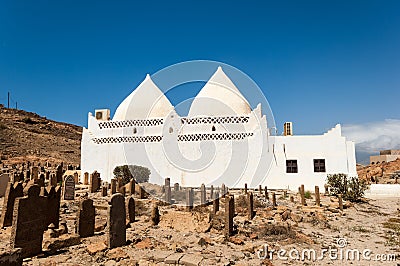 Tomb of Bin Ali, Salalah, Mirbat, Oman Stock Photo