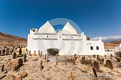 Tomb of Bin Ali, Salalah, Mirbat, Oman Stock Photo