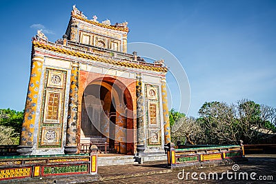 Tomb of Emperor Tu Duc Stock Photo