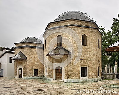 Tomb of Gazi Husrev-beg in Sarajevo. Bosnia and Herzegovina Stock Photo