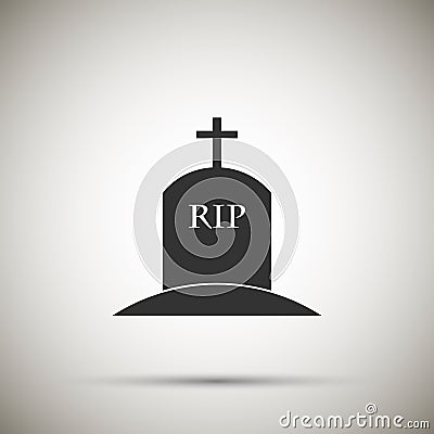 Tomb icon Vector Illustration