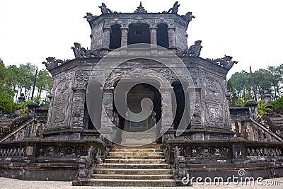 Tomb of Khai Dinh Stock Photo