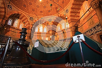 Tomb of Magnificient Suleiman Stock Photo