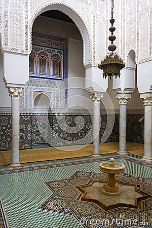 Tomb of Moulay Ismail Stock Photo