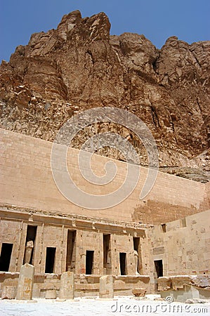 Tomb of Queen Hatshepsut Stock Photo