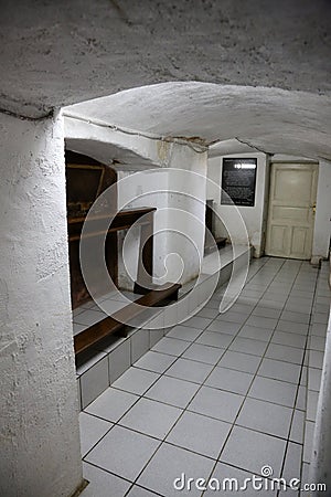 The tomb of the Servant of God Peter Barbaric in Travnik Editorial Stock Photo
