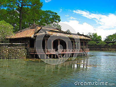 Tomb of Tu Duc Stock Photo