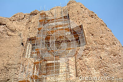 The tomb of Xerxes, Naqsh-e Rustam, Iran Stock Photo