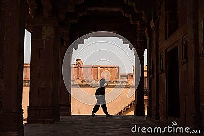 Tombs of royal family in Fatehpur Stock Photo