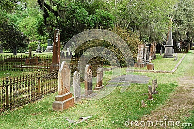 Tombs in St. Francisville Editorial Stock Photo