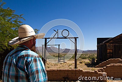 Tombstone Movie 25th Anniversary Mescal Arizona Editorial Stock Photo