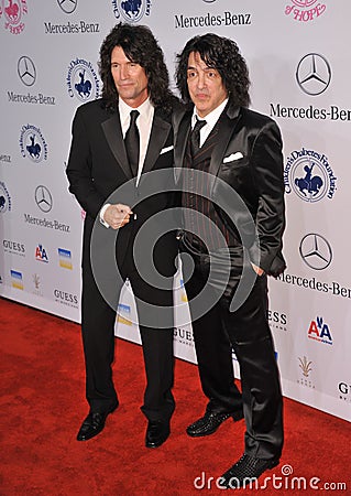 Tommy Thayer & Paul Stanley Editorial Stock Photo