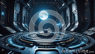 Tomorrow's Digital Tapestry: QuantumQuotient's DataEclipse Unraveled. AI generate Stock Photo
