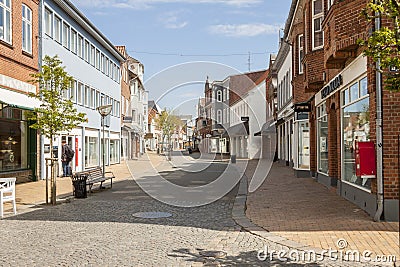 Tonder town - Denmark. Editorial Stock Photo