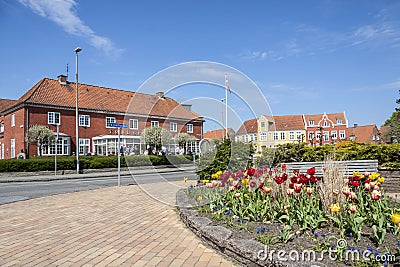 Tonder town - Denmark. Editorial Stock Photo