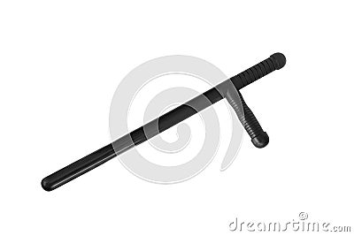 Tonfa Baton Martial Arts Weapon Stock Photo