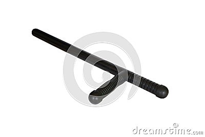 Tonfa Baton Martial Arts Weapon Stock Photo
