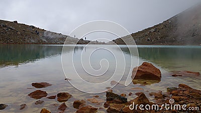 Tongariro Alpine Crossing Stock Photo