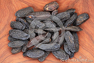 Tonka beans Stock Photo