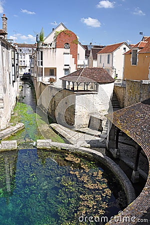 Tonnerre France Stock Photo