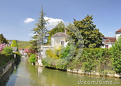 Tonnerre France Stock Photo