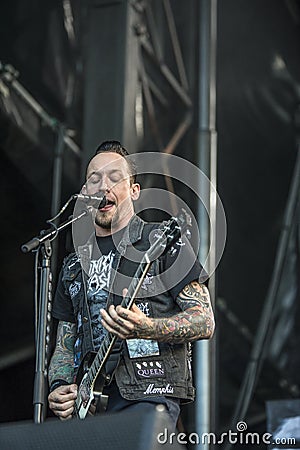 Tons of Rock, Volbeat (day 1) Editorial Stock Photo