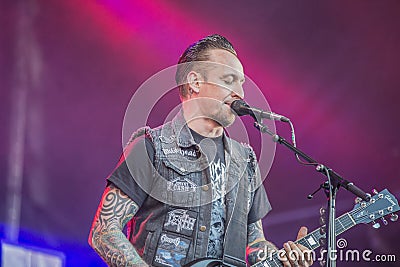 Tons of Rock 2014, Volbeat Editorial Stock Photo