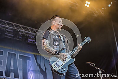 Tons of Rock 2014, Volbeat Editorial Stock Photo