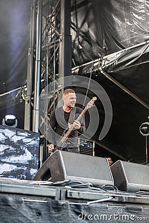 Tons of Rock 2014, Volbeat Editorial Stock Photo