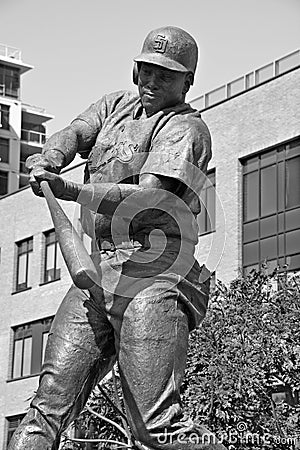 Tony Gwynn, Mr. Padre was an American professional baseball right fielder Editorial Stock Photo