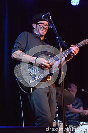 Tony Lucca Rocking Out Editorial Stock Photo