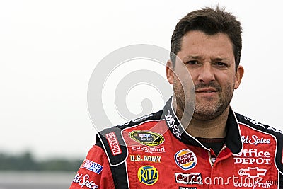 Tony Stewart on pit road Editorial Stock Photo
