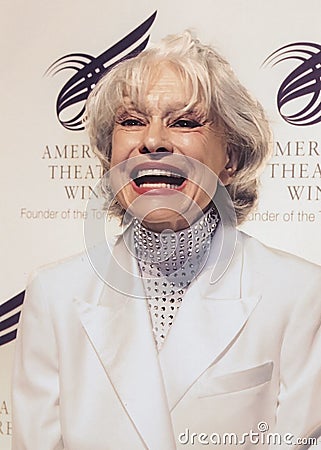 Carol Channing in New York City Editorial Stock Photo