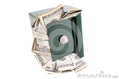 Too much money Stock Photo