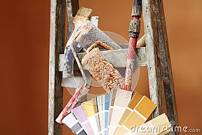 Tool for painters Stock Photo