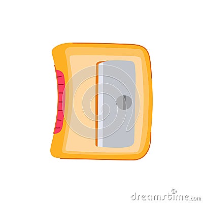 tool sharpener pencil cartoon vector illustration Vector Illustration