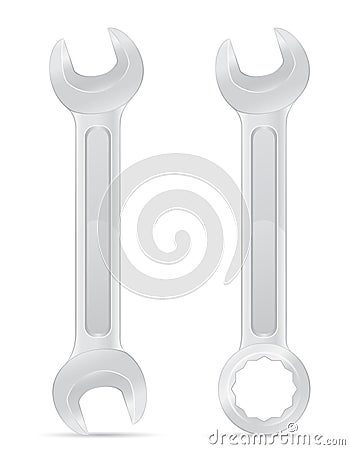 Tool spanner vector illustration Vector Illustration